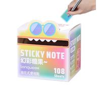 Colorful Sticky Notes | Office Sticky Pads - Colorful Sticky Notes for School, Classroom, Planning, Study, University, Office, Home, Academic, Business and