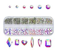 Colorful Stones Multi Shapes Art Flatback Rhinestones For Faces Makeup