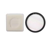 Colorful Streak Star Filter for Micro SLR Camera, Camera Streak Filter, Color Streak Lens Filter with Optical Glass for Night Scenes, Includes Storage Box for DSLR Lenses (58mm)