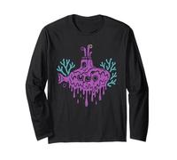 Colorful Submarine - Vintage Undersea Boat Submarine Lover Long Sleeve T-Shirt