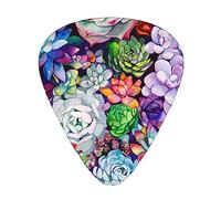 Colorful Succulent High-Quality, Wear-Resistant And Tough Guitar Picks Give You A Different Musical Experience