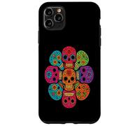 Colorful Sugar Skull Mandala Art Case for iPhone 11 Pro Max