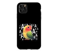 Colorful Sun Conure 'AAAA' Squawk Parrot Design Case for iPhone 11 Pro Max
