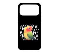 Colorful Sun Conure 'AAAA' Squawk Parrot Design Case for iPhone 17 Pro Max