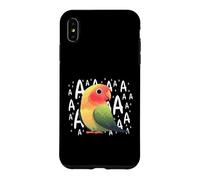 Colorful Sun Conure 'AAAA' Squawk Parrot Design Case for iPhone XS Max