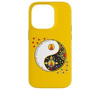 Colorful Taiji Yoga Qi Gong Tao Sign Symbol Yin Yang Buddha Case for iPhone 14 Pro