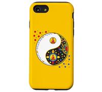 Colorful Taiji Yoga Qi Gong Tao Sign Symbol Yin Yang Buddha Case for iPhone SE (2020) / 7/8