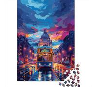 Colorful Taj Mahal 1000 Piece Jigsaw Puzzle Adults Puzzle Paperboard Jigsaws Puzzles Toy Educational Game 38x26cm/1000pcs