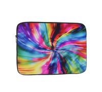Colorful Tie Dye Laptop Case 12 inch, Shockproof Protective Computer Sleeve Cover Water Resistant Laptop Bag Carrying Tablet Cover Briefcase Handbags Gifts for Men Women