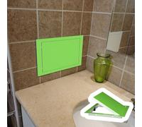 Colorful Touch Drywall Access Panel Door for Bathroom & CelConcea F Mount Service Door for Heating Plumbing ctl (Green 18"x18")