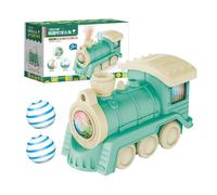 Colorful Train Toy, Interactive Set, Blowing Ball with Toys Function, Bright and Sound Train Toy Set, Party Gift with Cute Design, Toy