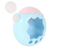 Colorful Transparent Protective Case for Tamagotchi Paradise, PC Hard Cover Shell with Clear Bumper, Shockproof Skin for Electronic Pet, Retro Game Guard Accessory(blue)