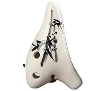Colorful Treble C Ocarina For Beginners 6 Holes SC Can Carry Musical Instruments(Style 4)
