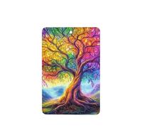 Colorful Tree Of Life Car Air Fresheners 4 Pcs Hanging Scented Cards Fragrance Scented Cards For Car Aromatherapy Tablets