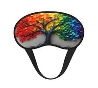 Colorful Tree Ultimate Eye Mask for Sleeping, Soft and Comfortable Eye Mask, Relaxing Zero Pressure Night Blindfold.