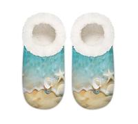 Colorful Trippy Magic Mushrooms House Slippers for Women Men, Memory Foam House Shoes Comfy Anti-Slip Slipper Socks for Indoor Bedroom, Sizes 9-10.5