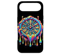 Colorful Trippy Melting Clock Psychedelic Art Case for iPhone Air