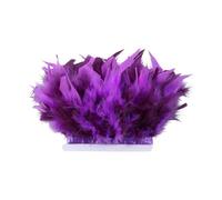 Colorful Two Color Plumage with Pattern Edging for Sewing Projects and Party Decorations Craft Quills