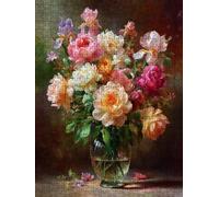 Colorful Vase Jigsaw Puzzle 6000 Piece, Puzzles for Adults 6000, The Impossible Challenge, Jigsaw Puzzle Games Classic Educational, Wooden Puzzles, for Home Wall Decoration Gift FNKL1-109