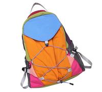 Colorful Vintage Outdoor Backpack for Trendy Youth Adults Large Capacity Bungees Cord Drawstring Daypack School Book Bag