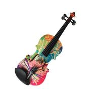 Colorful Violin Stand Solid Maple Neck Bow Horse 4/4 Sizes For Violin