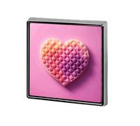 Colorful Waffles Square Lapel Pin Women's Novelty Buttons & Pins Metal Badge Cute Brooch Pin Retro Pinback Badge Fashion Bag Pins for Hat Backpacks Tie Suit Wedding Party Accessory