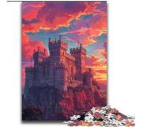 Colorful Warwick Castle 2000 Piece Jigsaw Puzzles for Teenagers, Learning Educational Toys Family Games Suitable for Desktop Decoration (70x100cm)