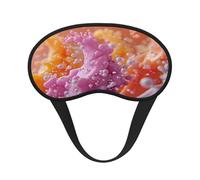 Colorful Water Drops. Ultimate Eye Mask for Sleeping, Soft and Comfortable Eye Mask, Relaxing Zero Pressure Night Blindfold.