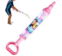 Colorful Water Soaker - Light Effects Rainbow Led, Water Soaker for Kids, 18inch Exciting Summer Playtime, Pull Out Spray Action, Outdoor Waters Toy for Bathing Swimming Pool Beach Party