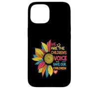 Colorful We Are The Children's Voice Save Our Children Case for iPhone 15