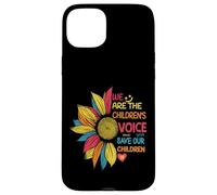 Colorful We Are The Children's Voice Save Our Children Case for iPhone 15 Plus