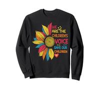 Colorful We Are The Children's Voice Save Our Children Sweatshirt
