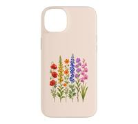 Colorful Wildflowers Botanica Floral Garden Art Design Case for iPhone 14 Plus
