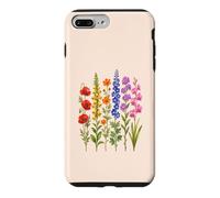 Colorful Wildflowers Botanica Floral Garden Art Design Case for iPhone 7 Plus/8 Plus