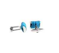 Colorful Winding Rope Cufflinks Vintage Arch Shape Shirt Cuff Links Cuff Button Men's Gift Made