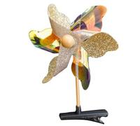 Colorful Windmill Shape Duckbill Hair Clip New Year Headwear For Children Taking Photo Birthday Christmas Hairpin Festival Hair Barrettes For Daily Life Large Lovely Hair Barrettes For Woman Small