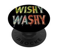 Colorful Wishy Washy Speech Costume PopSockets Adhesive PopGrip