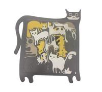 Colorful Wooden Cats Puzzle Game For Kids' Development And Home Decoration Educational Toy For Indoor And Outdoor Fun