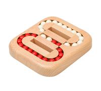 Colorful Wooden Maze Game Bead Puzzle For Kids And Adult Enhances Problem Solving Skill And Provides Stress Release Travel Entertainment Toy