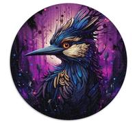 Colorful Woodpecker Impossible Jigsaw Puzzles for Adults Adult Jigsaw Puzzles 1000 Pieces Erfect for Home Decor,Birthdays,Holidays,and Gifts 67.5x67.5cm