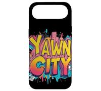 Colorful Yawn City Statement Costume Case for iPhone Air