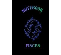 Colorful Zodiak.: Notebook with a zodiac sign motif - perfect for school and office.
