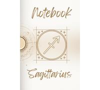 Colorful Zodiak. Sagitarius: Blank Notebook with a Zodiac Sign Motif-Perfect for School and Office