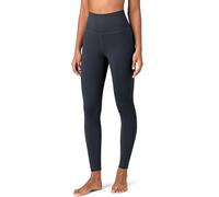 Colorfulkoala Women's Dreamlux Gym Leggings 7/8 Women Yoga Pants 25" High Waisted Nylon Lycra (S, Blue Ink)