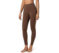Colorfulkoala Women's Dreamlux Gym Leggings 7/8 Women Yoga Pants 25" High Waisted Nylon Lycra (XL, Cocoa)