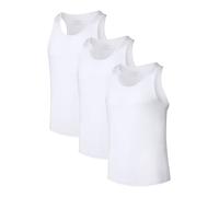 COLORFULLEAF Men's Bamboo Rayon Undershirts Tank Tops Men Crew Neck Stretchy Tank Shirts Pack(1 or 3)