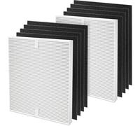 Colorfullife AP-1512HH True HEPA Replacement Filter H13 Compatible with Coway Airmega AP-1512HH Air Purifier and Airmega 200M Air Purifier, Item NO #3304899 (2 HEPA + 8 Carbon Filters)