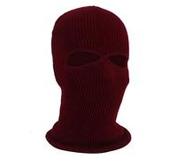 Colorfulmall 2 Holes Ski Cycling Balaclava Hood Cap Full Face Mask