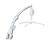 COLORFULSTREAM - Folding Baby Crib Arm Bracket Clamp W/Windup Music Box (Toys Not Included)