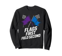Colorguard Captain Marching Band Flag Twirl Team Leader Sweatshirt